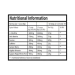 Trained by JP DNFM | Mega Stim Pre-Workout 320gr - Image 2